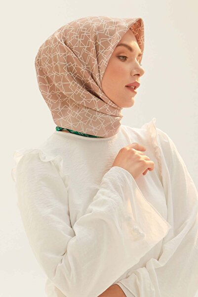 Armine Sport 2022 Sezonu 90x90 Twill (TİVİL) Eşarp Uygun Eşarp Modelleri Tesettür Nağme 3139-19