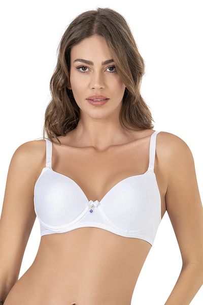 NBB White Covered Nursing Bra - 3628