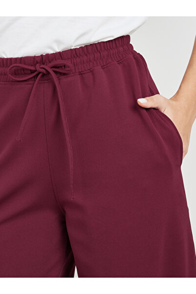 Styli بنطال رياضي واسع الساق بفتحة جانبية