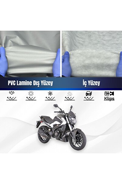 ULTRASHOP Bajaj Dominar 250 D Su Geçirmez Motosiklet Brandası 4 Mevsime Uygun Motor Brandası