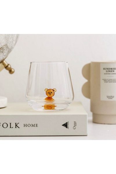 Minizooistanbul Teddy Water Glass Set of 6