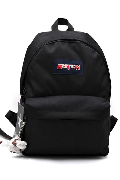 ÇantaExpress Bvt-360 Μαύρη Αδιάβροχη Σχολική Τσάντα Unisex Καθημερινή Σχολική Τσάντα