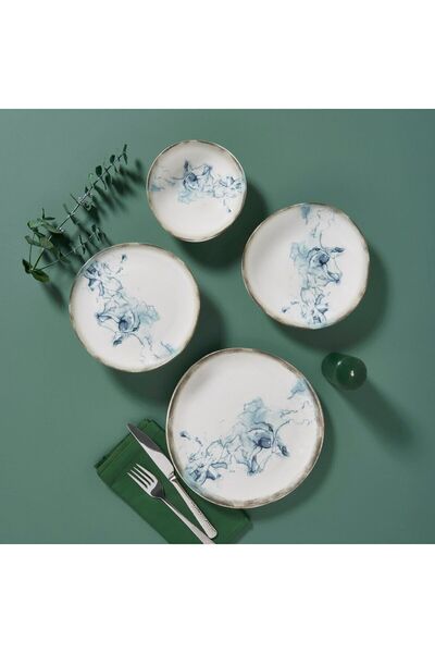 Güral Porselen Roden 24 Parça 6 Kişilik Yemek Takımı - 3178 Rdn24k41023178