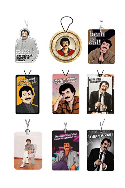 Jethızında Jet Hızında Müslüm Baba Karışık Set Konuşan Dekoratif Oto Kokusu