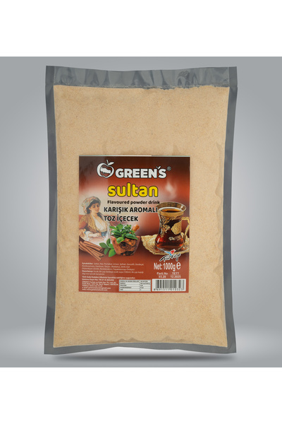 Green's Sultan Aromalı Toz Çay 1000 gr