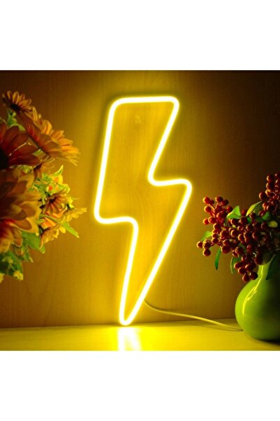 vinyuup Lightning Şimşek Neon Led