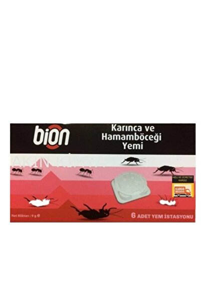 Bion Karınca Ve Hamam Böceği Yemi 6 Adet