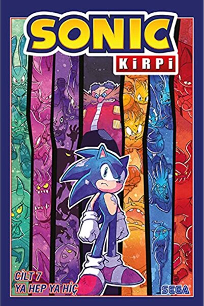 Presstij Kitap Kirpi Sonic Cilt 7- Ya Hep Ya Hiç / Ian Flynn / Presstij Kitap...