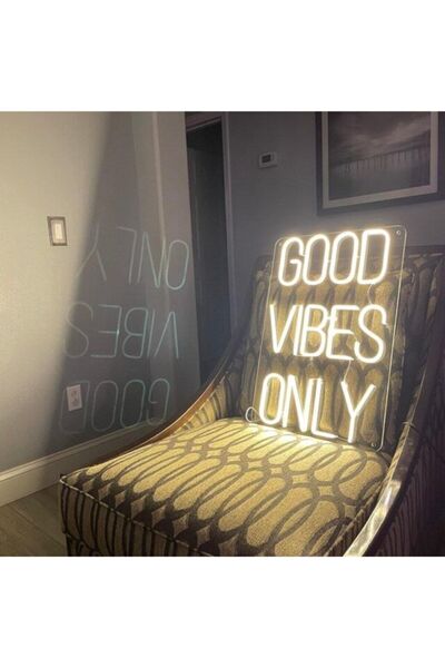 vinyuup Good Vibes Only Neon Led