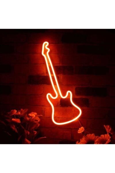 vinyuup Elektro Gitar Neon Led