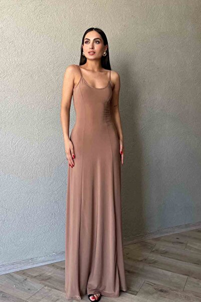 Seda Yalçın Atelier Blaivs Spanish Dress - Mink Strap