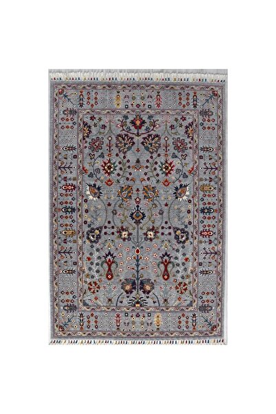 Hoomrugs Hoom Rugs Wool Sultani 805 Gri Klasik Salon Halısı