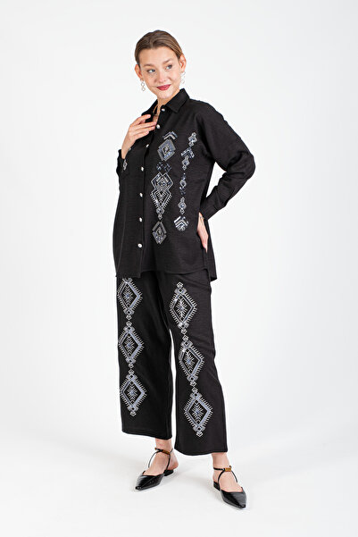 Hatun Atila Set brodat cu piatră model HatunAtila 5078