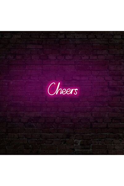neon graph - Cheers - Led Dekoratif Duvar Aydınlatması Neon Duvar Yazısı Sihi...