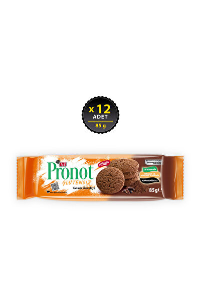 Eti Pronot Kakaolu Glutensiz Kurabiye 85 G X 12 Adet