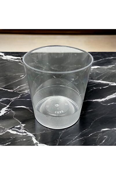 Cese Viski Kadehi Plastik Yuvarlak (100 ADET)