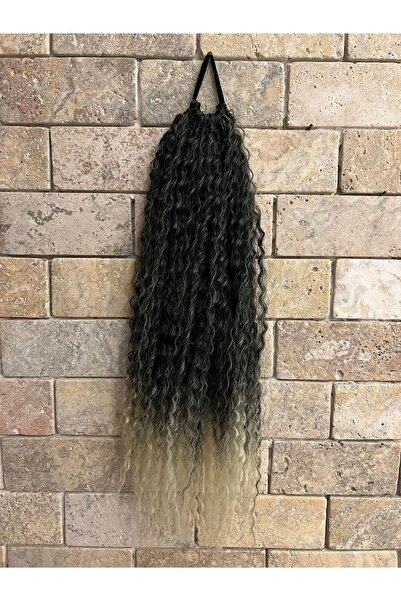 Suzan Peruk Afro Lastikli Kıvırcık At Kuyruğu Tak ve Çık