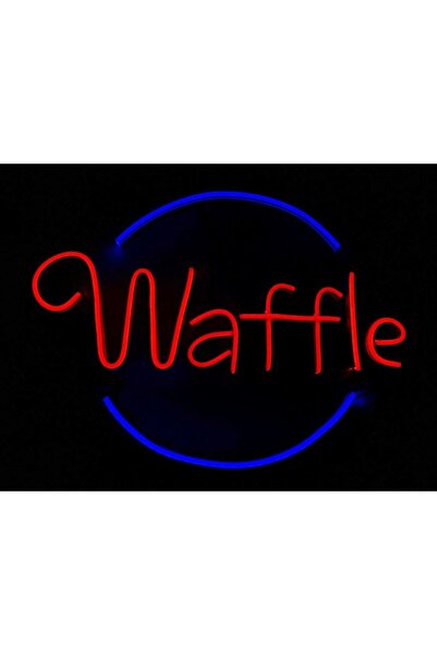 vinyuup Waffle Yazılı Neon Led
