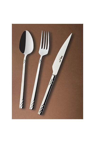 SILA 72 Piece Almira Set - Plain Fork, Spoon and Knife Dowry