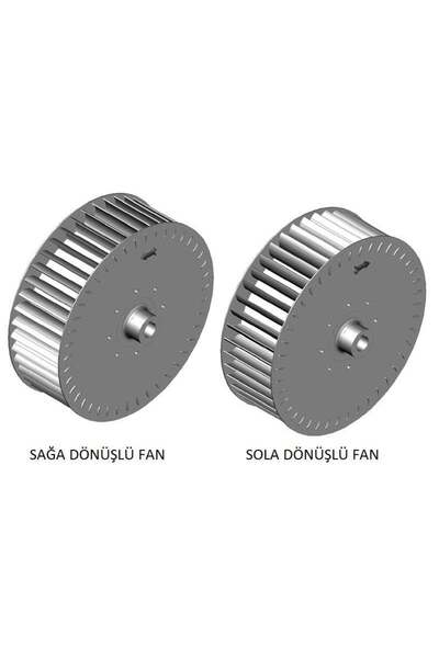 ORFAN ÇAP 146 BOY 50 DELİK 14 mm SAĞ YÖN RADYAL FAN PERVANESİ