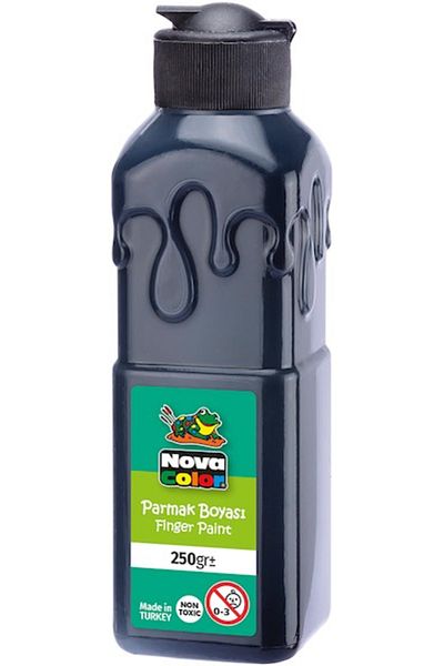 Nova Color طلاء إصبع أسود - 250 جرام NC-445 6