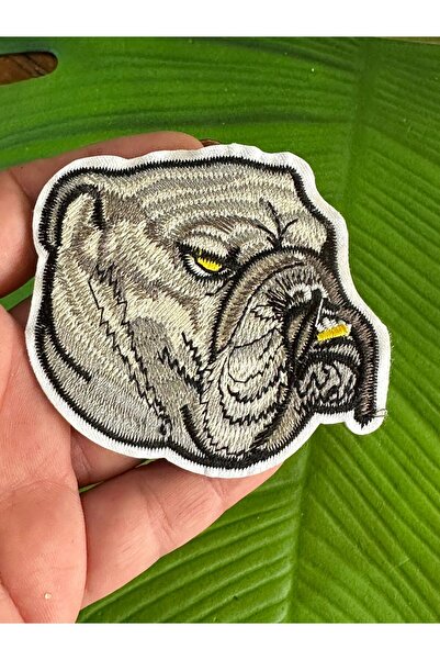 Gönülden Tasarım 8X7 CM ÜTÜ İLE YAPIŞAN KÖPEK ARMA DİKİŞ GİYİM AKSESUARI