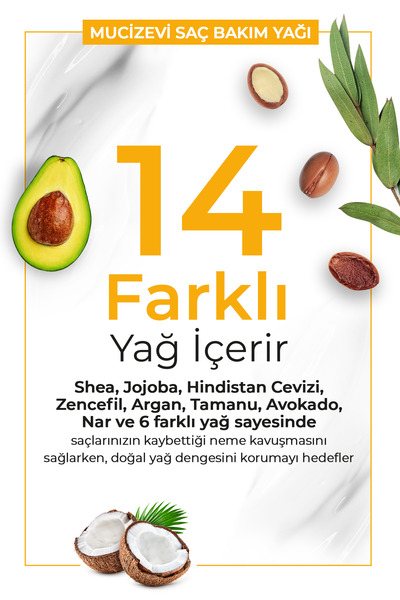 Morfose Milk Therapy Butter Yağ Içeren Mucizevi Saç Bakım Yağı - 2 Adet