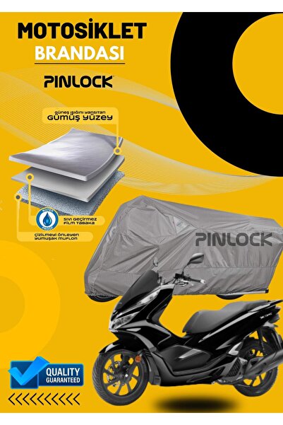 pinlock HONDA PCX (ARKA ÇANTA UYUMLU) Su Geçirmez Motosiklet Çadır Brandası K...