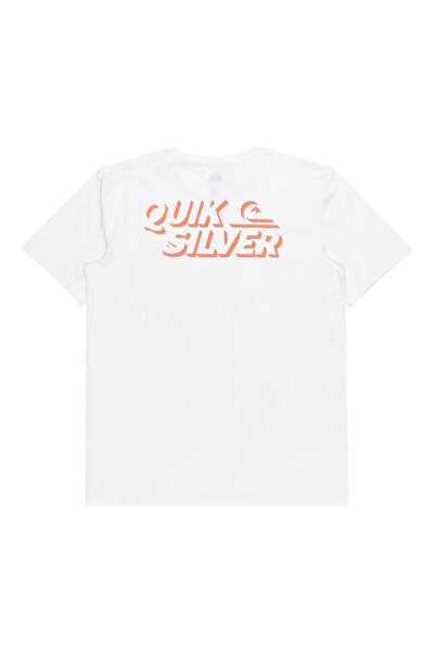 Quiksilver تي شيرت أبيض للرجال من Quicksilver Shadow Knock - EQYZT07665-QK.10 S