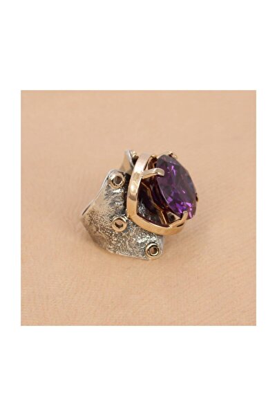 In Love Ametist Taşlı Gümüş Yüzük