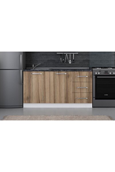 Minar 155 Cm Mutfak Dlb Byz Dore 155-d1-alt