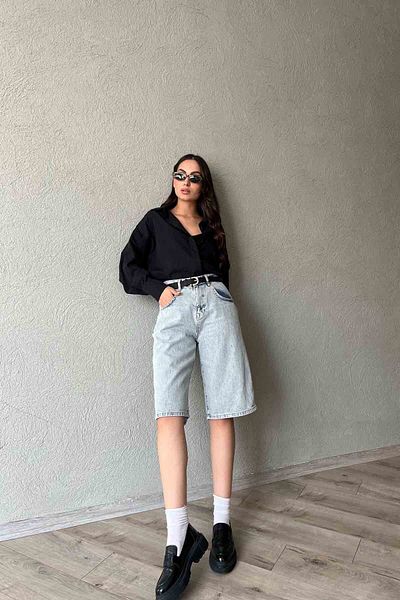 Seda Yalçın Atelier Blue Bermuda Capri - Design confortabil și elegant