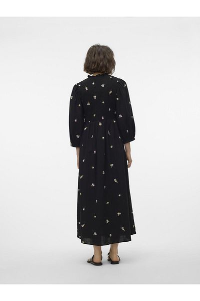 Vero Moda VMRUPA Langes Kleid - Bequeme Passform