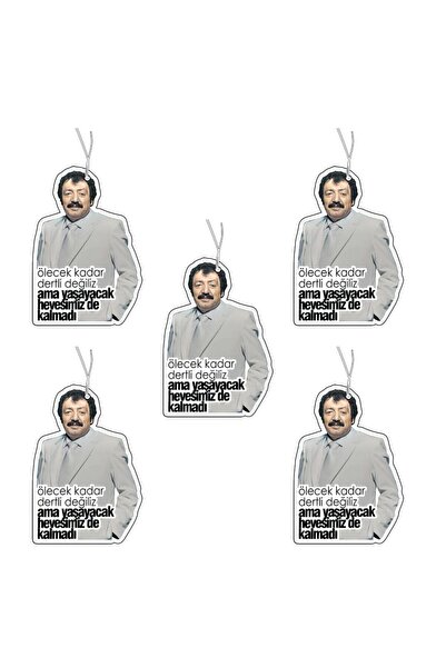 Jethızında Jet Hızında 5'li Set Müslüm Baba Hevesimizde Kalmadı Tasarımlı Dek...