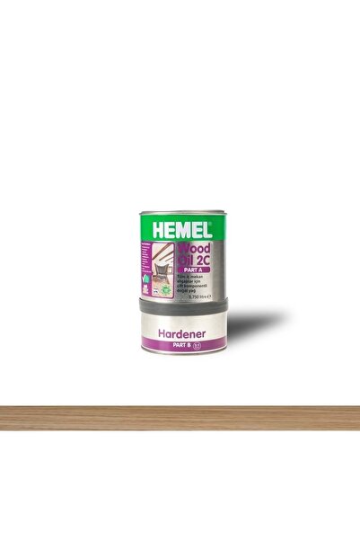 Hemel Wood Oil 2c Clear Şeffaf 0,900 L