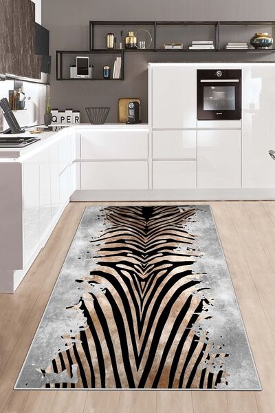 West Home Imprimare digitală, lavabilă, bază anti-alunecare, rezistentă la pe...