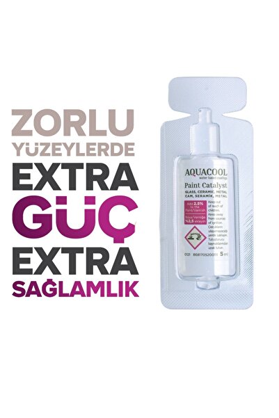 AQUA COOL Aquacool Trend Katalizör Tek 5 ml (HOBİ BOYASI, BOYA, VERNİK KATALİ...
