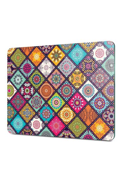 Decovetro Dv240 Mandala Patterned Glass Cutting and Presentation Table - 20x30 Cm