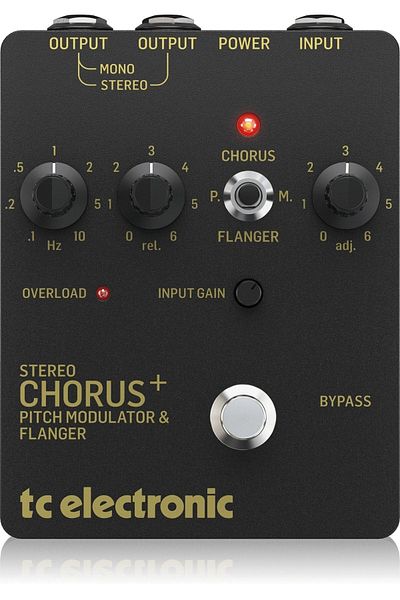 TC Electronic SCF GOLD 3 modulation mode and Standard 9 V DC Power
