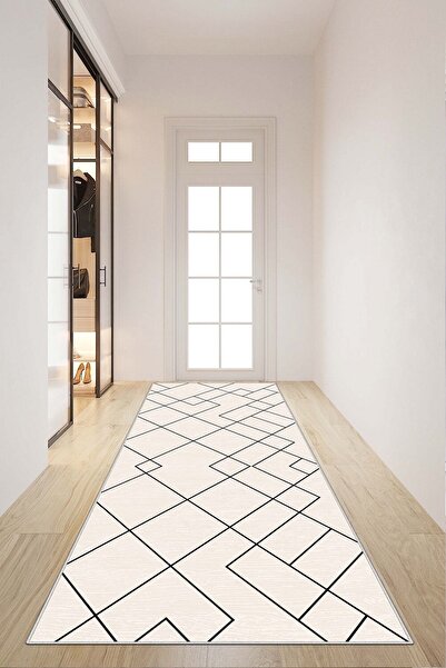 West Home قاعدة مطبخ حديثة قابلة للغسل ومضادة للانزلاق ومقاومة للبقع - قاعدة سجادة