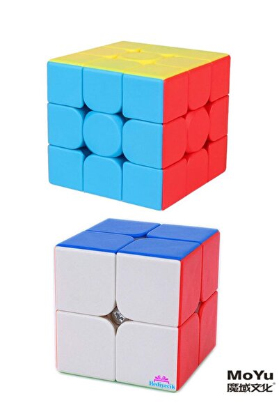 hediyecik Moyu Meilong 2x2+3x3 Zeka Küpü Akıl Küpü Küp