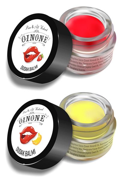 Oinone Moisturizing Lip Care Cream Strawberry+banana (lip Protector)