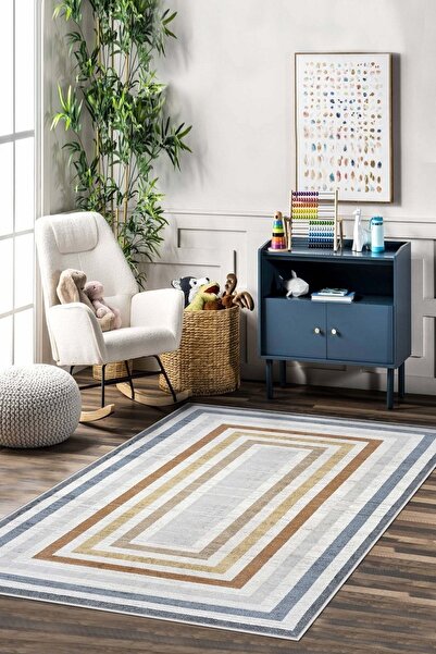 West Home سجادة مطبخ بقاعدة قابلة للغسل ومضادة للانزلاق بطباعة رقمية وسجادة غ...