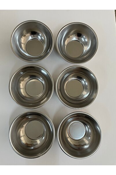 BAYDURSAN Stainless Steel Stone - Bowl Thick Glossy Steel 14.5cm (No.3) Pack ...