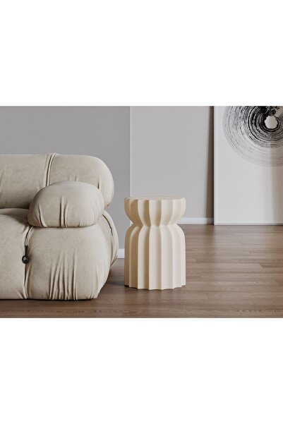 Echo Furniture Tonia Fildişi Sehpa