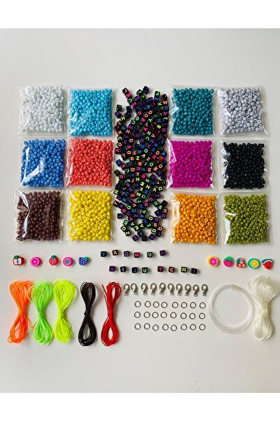 yağmur gökçe Set de bijuterii pentru hobby cu mărgele cu litere nr. 68, mărge...