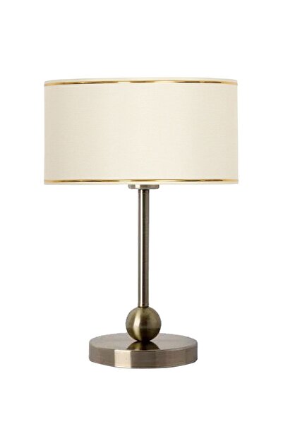 Vinner Sphere Eskitme Kaplama Metal Abajur - Gold Krem