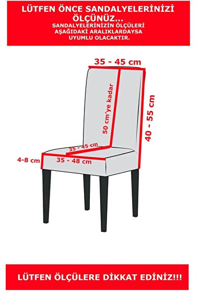 BONJOUR MADAME sandalye kılıfı sandalye örtüsü