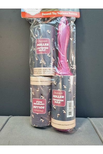 Lider MAGNESİA 60 Sheets Patterned Feather Collection Roll with 2 Refills