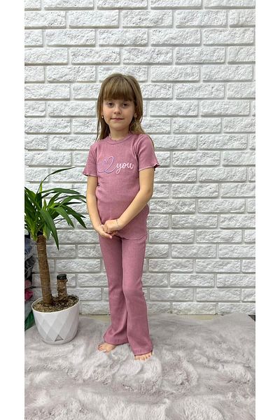 KAMİKAM Set minunat pentru fete - Camisole brodat, achiziție cu o mărime mai mare (mucegai mic)